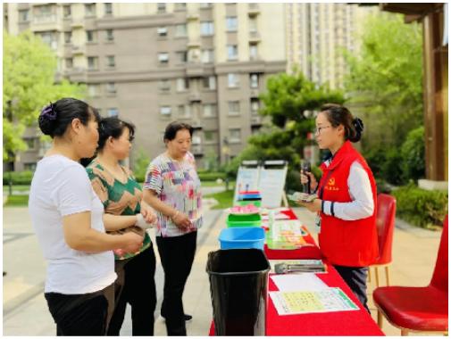 鑫苑物业引导业主“分”出绿色新生活